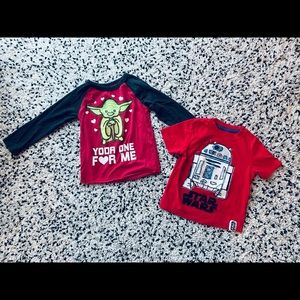 Star Wars Shirt Set - 3T